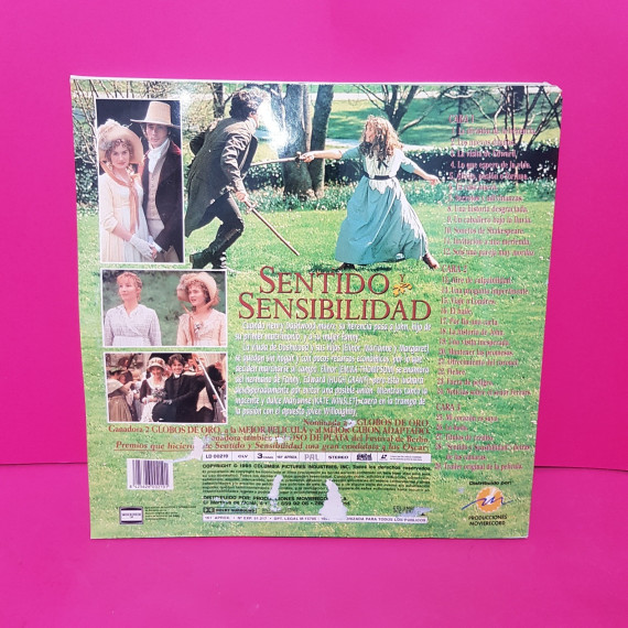 8-8-67998-2-Sentido Y Sensibilidad Laser Disc 
