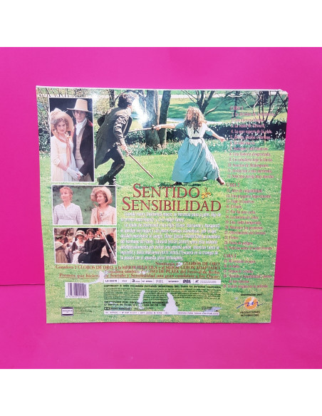 8-8-67998-2-Sentido Y Sensibilidad Laser Disc 