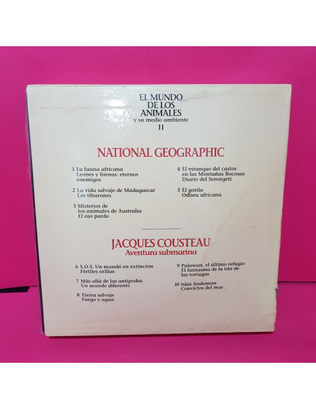 8-8-68006-2-El Mundo de los Animales y su Medio Ambiente Laser Disc