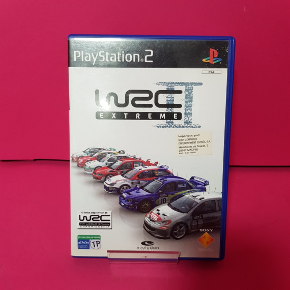 8-8-68215-4-Videojuego PS2 WRC Extreme II 