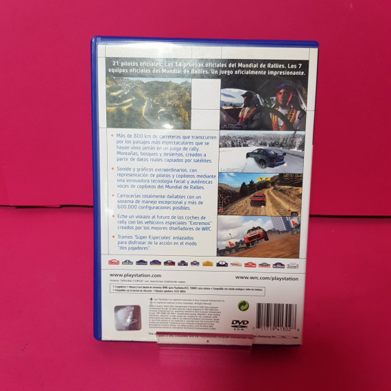 8-8-68215-5-Videojuego PS2 WRC Extreme II 