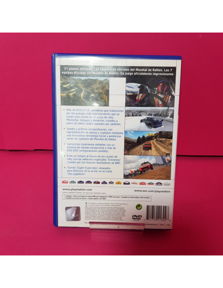 8-8-68215-5-Videojuego PS2 WRC Extreme II 