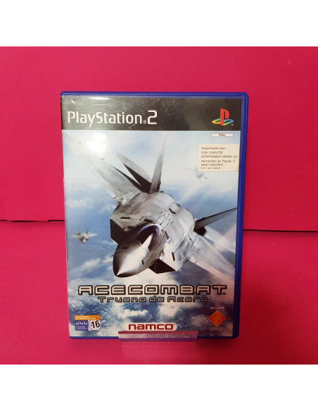 8-8-68216-1-Videojuego PS2 Acecombat Trueno de Acero 