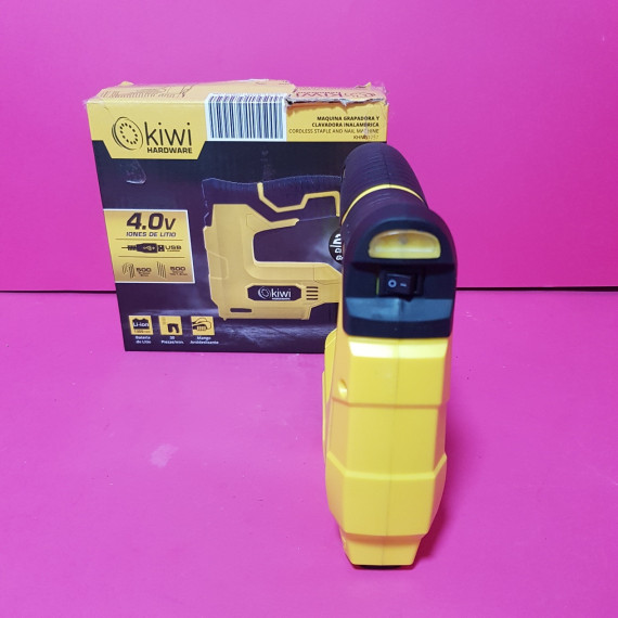 8-8-68351-2-Grapadora Manual Kiwi Hardware KHNG1737 4.0 V Usb (NUEVO)