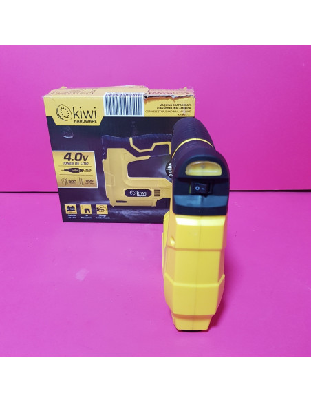 8-8-68351-2-Grapadora Manual Kiwi Hardware KHNG1737 4.0 V Usb (NUEVO)