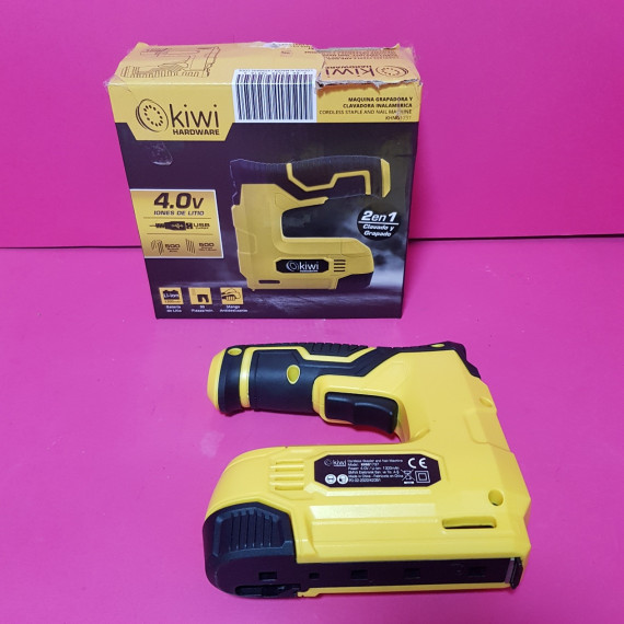 8-8-68351-3-Grapadora Manual Kiwi Hardware KHNG1737 4.0 V Usb (NUEVO)