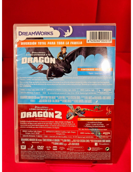 8-8-68868-2-Cine, DVD y películas Como Entrenar a tu Dragon
