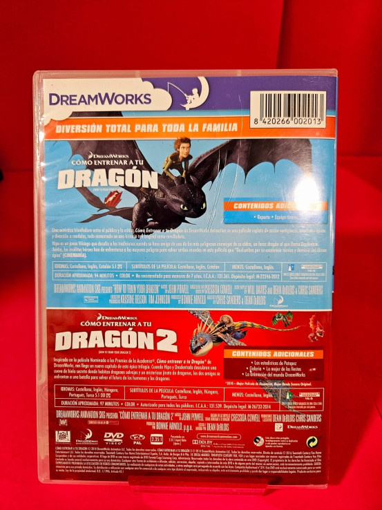 8-8-68868-5-Cine, DVD y películas Como Entrenar a tu Dragon