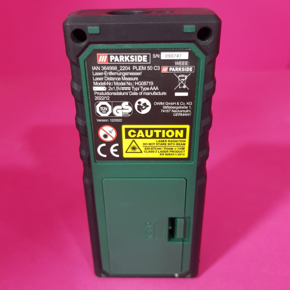 8-8-69077-3-Medidor Laser PArkside HG08719