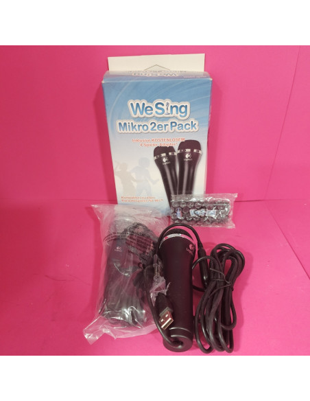 8-8-69126-1-Microfono Wii Microfonos Logitech (Sin Uso) We Sing