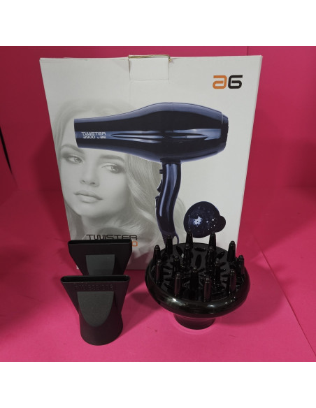 8-8-69283-4-Secador Pelo Twister 3900 Ionic by 96 (nuevo)