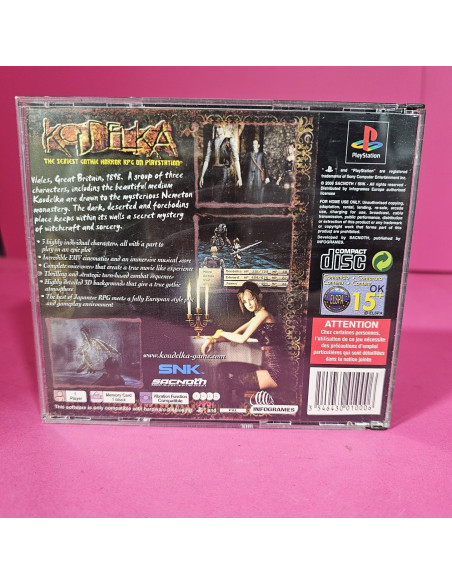 8-8-69628-4-Videojuego PS1 Koudelka PAL (EN) Pal