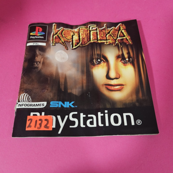 8-8-69628-6-Videojuego PS1 Koudelka PAL (EN) Pal