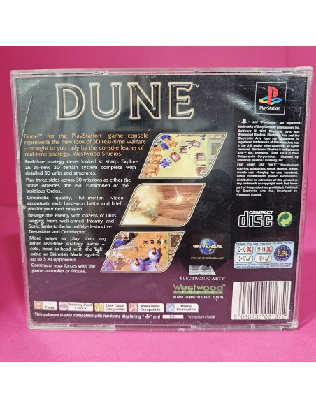 8-8-69631-3-Videojuego PS1 Dune (EN) Pal