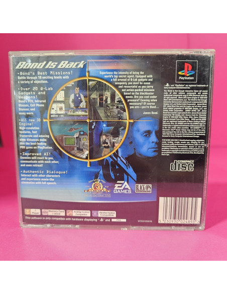 8-8-69632-4-Videojuego PS1 007 The World is not Enough (EN) Pal