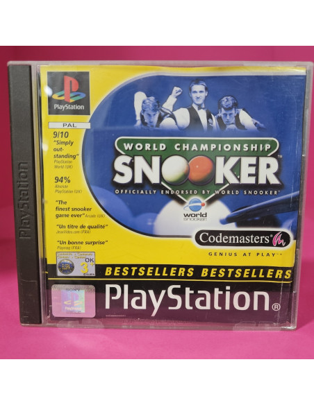 8-8-69637-1-Videojuego PS1 World Championship Snooker (EN) Pal