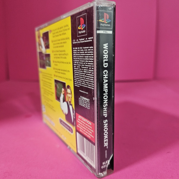 8-8-69637-2-Videojuego PS1 World Championship Snooker (EN) Pal