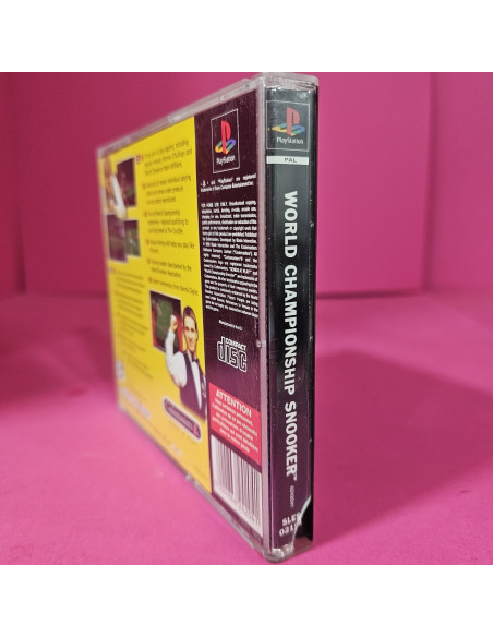 8-8-69637-2-Videojuego PS1 World Championship Snooker (EN) Pal