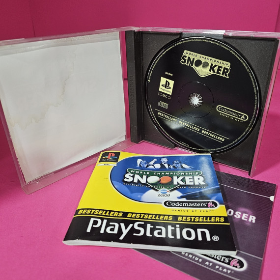 8-8-69637-4-Videojuego PS1 World Championship Snooker (EN) Pal