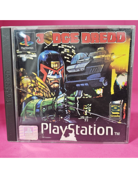 8-8-69638-1-Videojuego PS1 Judge Dredd (EN) Pal