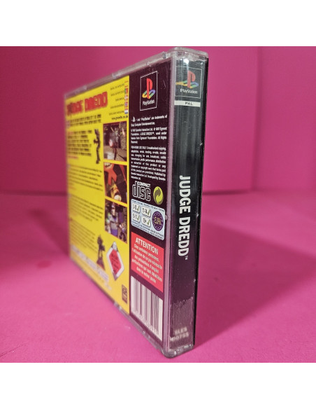8-8-69638-2-Videojuego PS1 Judge Dredd (EN) Pal