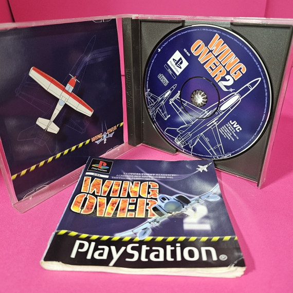 8-8-69639-5-Videojuego PS1 Wing Over 2 Pal