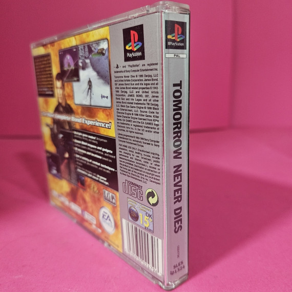 8-8-69640-2-Videojuego PS1 007 Tomorrow Never Dies (EN) Pal
