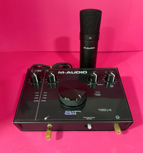 8-8-69747-1-Música Profesional Interfaz De Sonido M-Audio 192I4