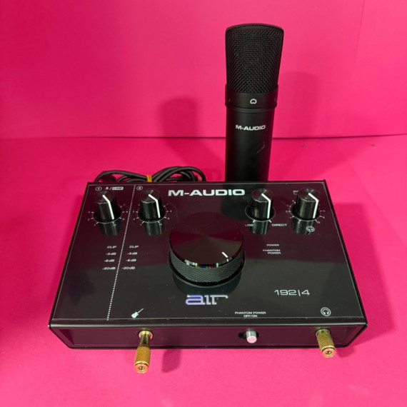 8-8-69747-1-Música Profesional Interfaz De Sonido M-Audio 192I4