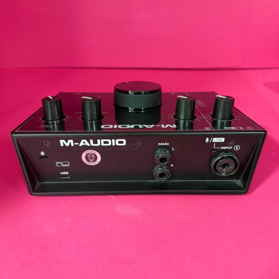 8-8-69747-5-Música Profesional Interfaz De Sonido M-Audio 192I4