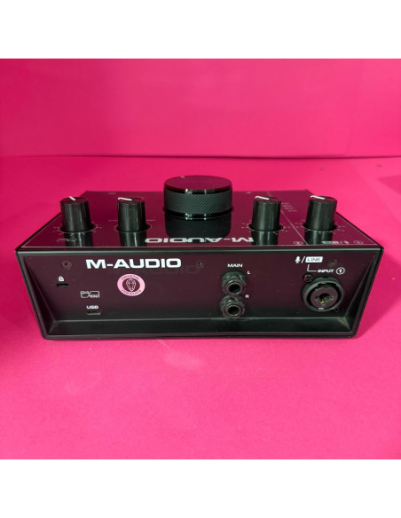8-8-69747-5-Música Profesional Interfaz De Sonido M-Audio 192I4