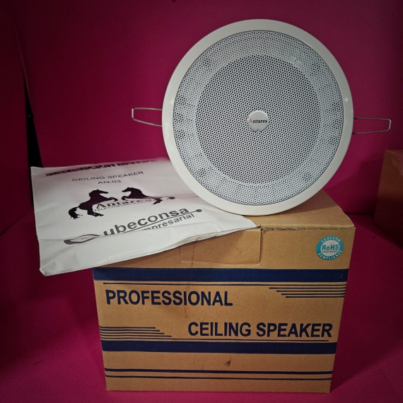 8-8-69767-5-Sonido Pareja de altavoces empotrables ANTARES AN-03(nuevos)