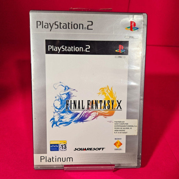 8-8-69888-4-Videojuego PS2 Final Fantasy X