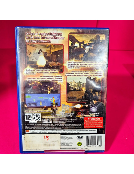 8-8-69889-2-Videojuego PS2 Tom Clancys Rainbow Six 3