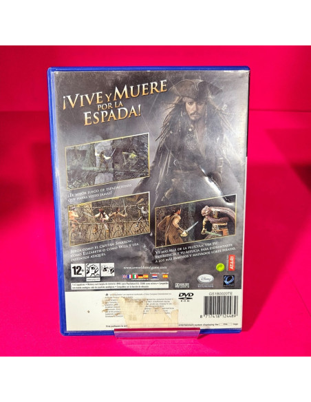 8-8-69890-2-Videojuego PS2 Piratas del Caribe en el fin del mundo