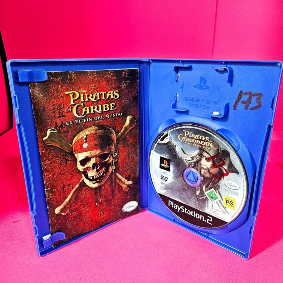 8-8-69890-3-Videojuego PS2 Piratas del Caribe en el fin del mundo