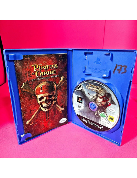 8-8-69890-3-Videojuego PS2 Piratas del Caribe en el fin del mundo