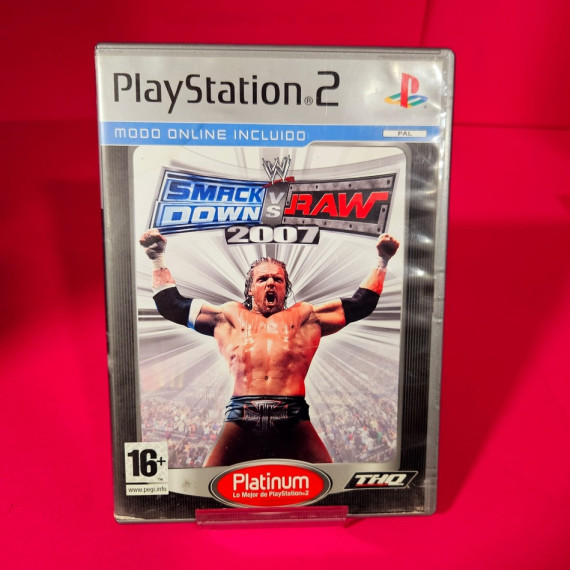 8-8-69891-4-Videojuego PS2 SmackDown vs RAW 2007