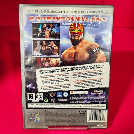 8-8-69891-5-Videojuego PS2 SmackDown vs RAW 2007