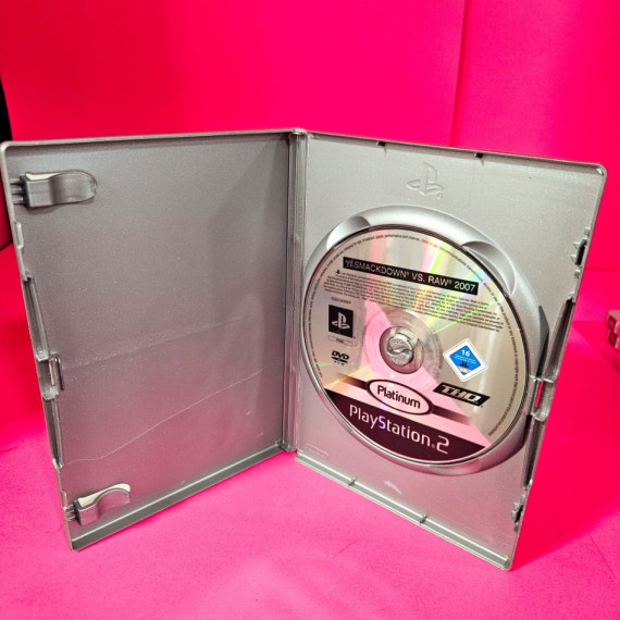 8-8-69891-6-Videojuego PS2 SmackDown vs RAW 2007