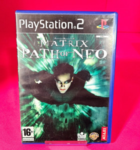 8-8-69893-1-Videojuego PS2 The Matrix:Path Of Neo