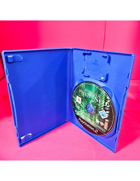 8-8-69893-5-Videojuego PS2 The Matrix:Path Of Neo