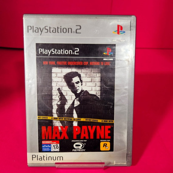 8-8-69937-4-Videojuego PS2 Max Payne