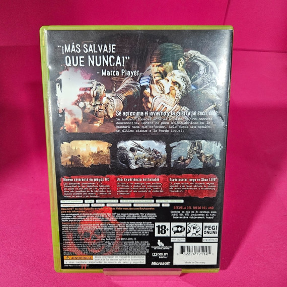 8-8-70073-2-Videojuego Xbox 360 Gears of War 2