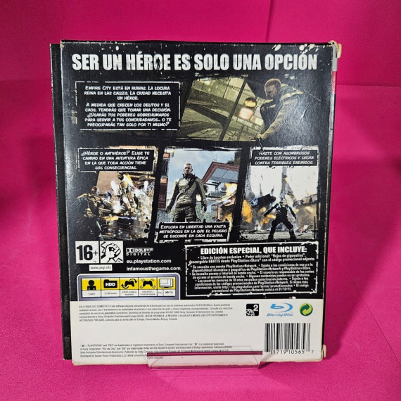 8-8-70075-2-Videojuego PS3 InFamous Edición especial