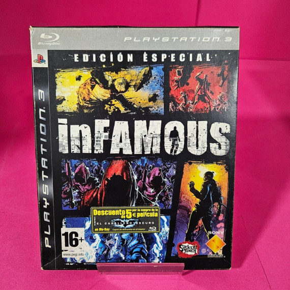 8-8-70075-4-Videojuego PS3 InFamous Edición especial