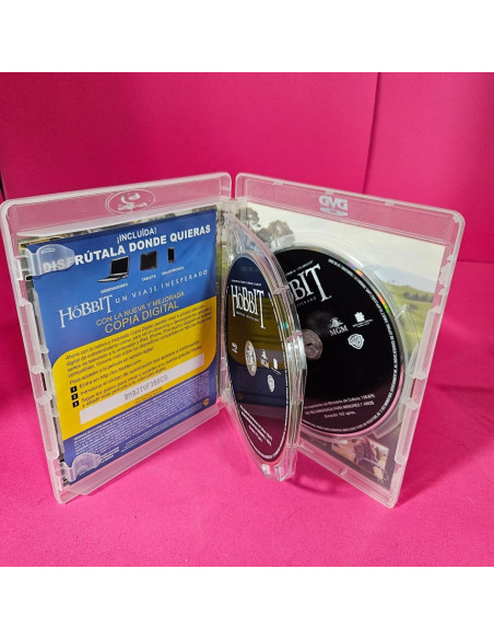 8-8-70077-3-Coleccionismo DVD Hobbit BluRay