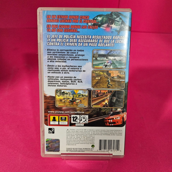 8-8-70080-5-Videojuego PSP Pursuit Force