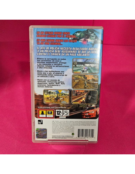 8-8-70080-5-Videojuego PSP Pursuit Force