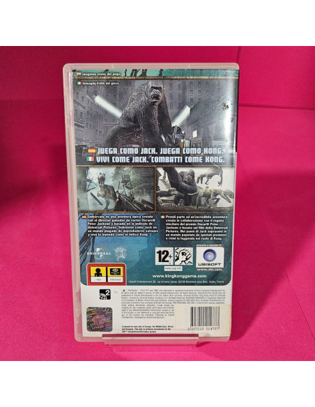 8-8-70084-2-Videojuego PSP Peter Jacksons King KongThe official Game of the movie